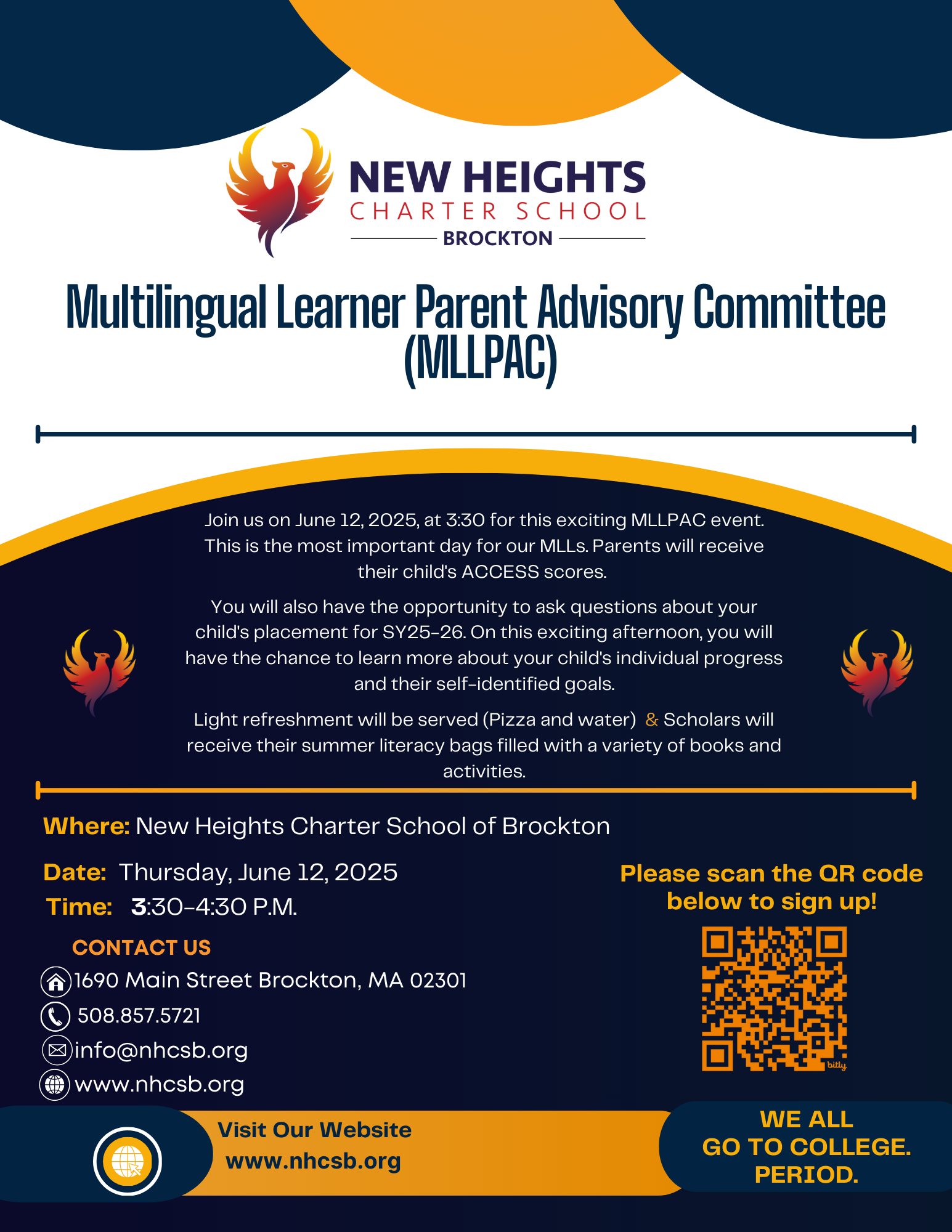 NHCSB New Student Acceptance Day